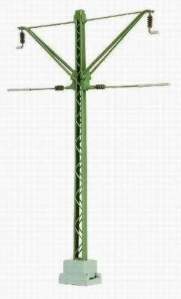 Reichsbahn middle mast with support arms<br /><a href='images/pictures/Viessmann/4127.jpg' target='_blank'>Full size image</a>
